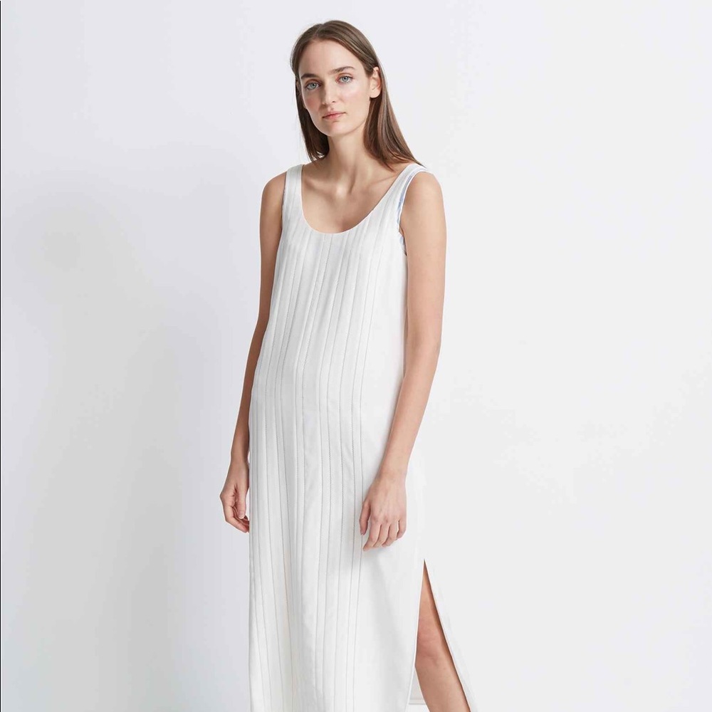 Club Monaco White Lorrenah Silk Dress NWT 2